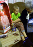 Александра Сызранцева и Вячеслав Тарасов навестили с новогодними подарками детей с ограниченными возможностями
